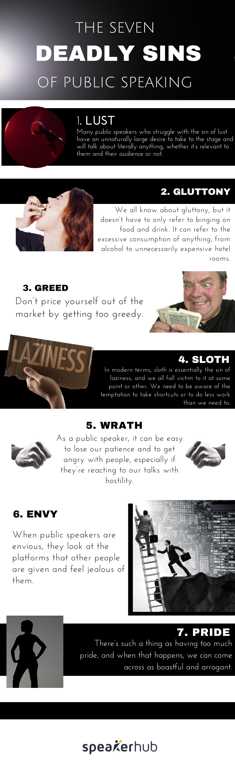 Deadly Sins of Public Speaking Deadly Sins of Public Speaking