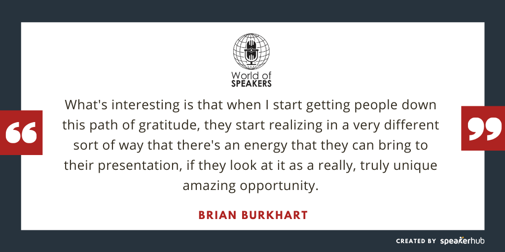 Ryan Foland with Brian Burkhart - Quote on gratitude - World of Speakers Podcast_Powered by SpeakerHub Ryan Foland with Brian Burkhart - Quote on gratitude - World of Speakers Podcast_Powered by SpeakerHub
