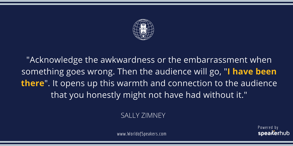Ryan Foland with Sally Zimney - Quote on acknowledging awkwardenss - World of Speakers Podcast (Navy) Powered by SpeakerHub Ryan Foland with Sally Zimney - Quote on acknowledging awkwardenss - World of Speakers Podcast (Navy) Powered by SpeakerHub