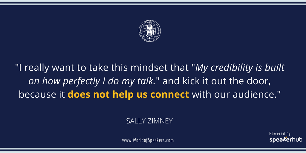 Ryan Foland with Sally Zimney - Quote on connecting with audience - World of Speakers Podcast (Navy) Powered by SpeakerHub Ryan Foland with Sally Zimney - Quote on connecting with audience - World of Speakers Podcast (Navy) Powered by SpeakerHub