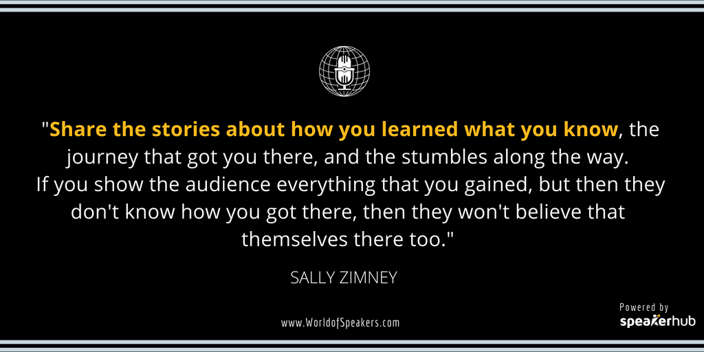 Ryan Foland with Sally Zimney - Quote on sharing stories - World of Speakers Podcast (Black) Powered by SpeakerHub Ryan Foland with Sally Zimney - Quote on sharing stories - World of Speakers Podcast (Black) Powered by SpeakerHub
