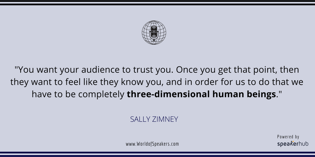 Ryan Foland with Sally Zimney - Quote on three-dimensional human beings - World of Speakers Podcast (Blue-Grey) Powered by SpeakerHub Ryan Foland with Sally Zimney - Quote on three-dimensional human beings - World of Speakers Podcast (Blue-Grey) Powered by SpeakerHub