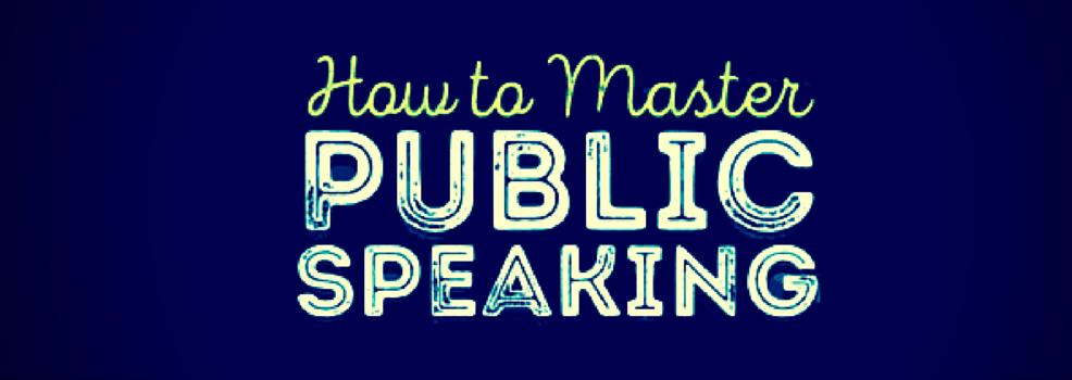 How to Master Public Speaking - Infographic