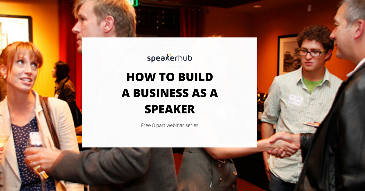 Blog Article by SpeakerHub: "Introducing: The SpeakerHub MasterClass: How to grow your speaking business"