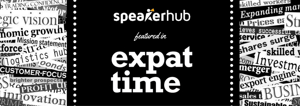 SpeakerHub is featured in The Expat Times Magazine