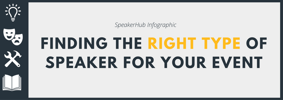 Finding the right type of speaker for your event