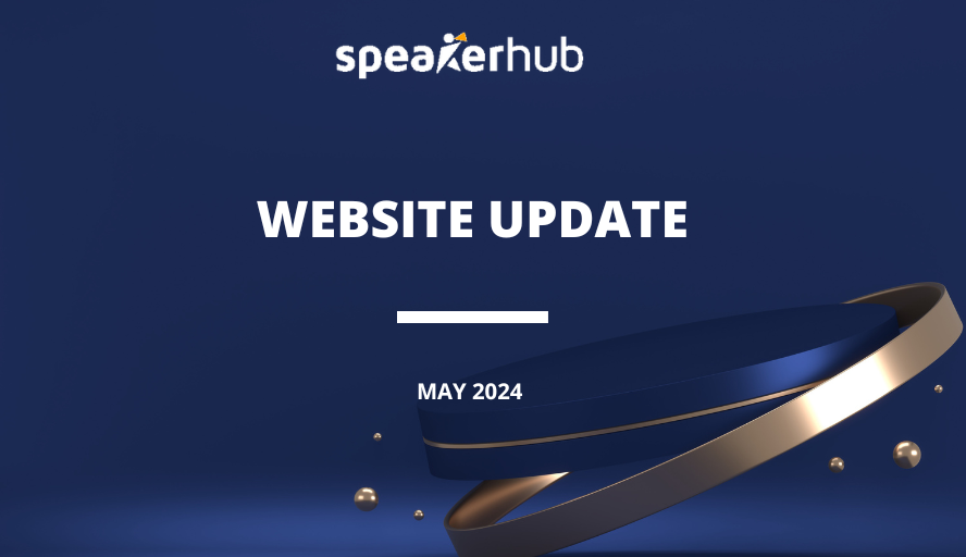 SpeakerHub Latest Website Update
