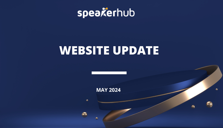 SpeakerHub Latest Website Update SpeakerHub Latest Website Update