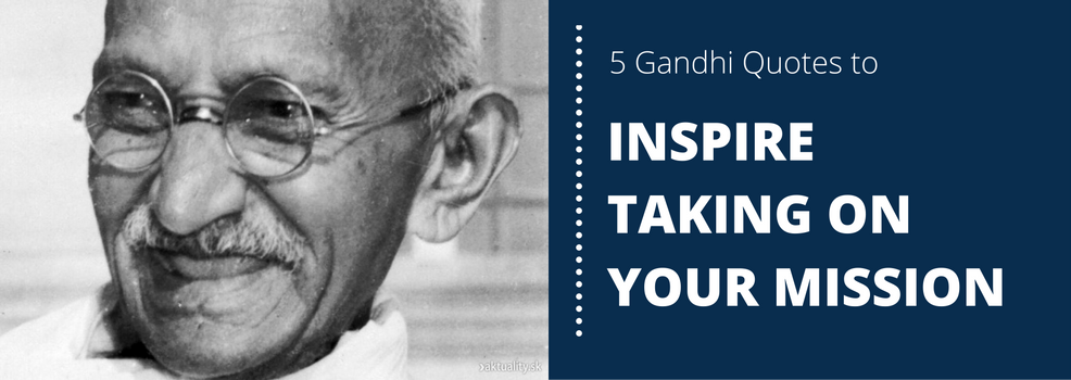 Blog Article by SpeakerHub: "The world's most amazing motivational speaker: what we can learn from Gandhi"
