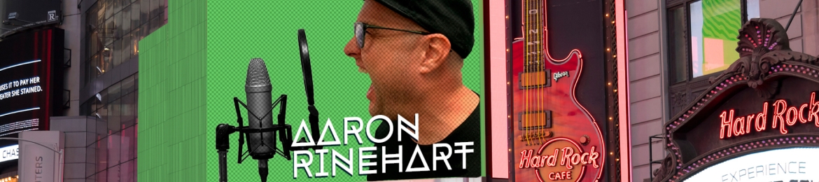 Aaron Rinehart's cover banner