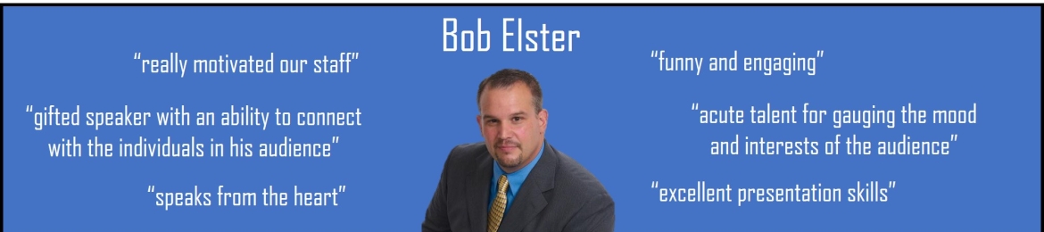Bob Elster's cover banner