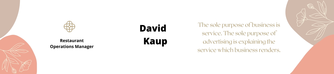 David Kaup's cover banner