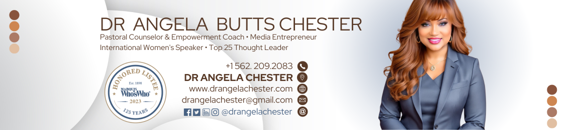 Dr. Angela Butts Chester's cover banner