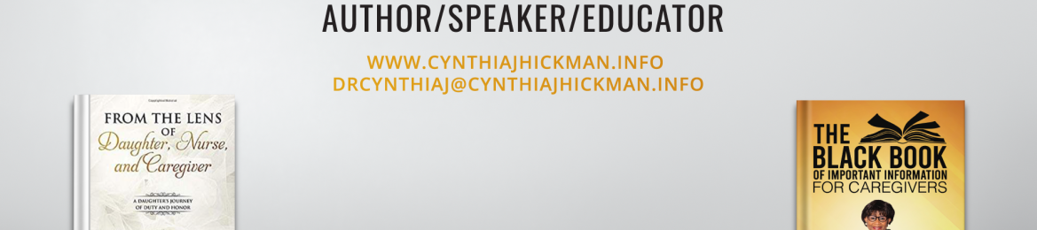 Dr. Cynthia  J. Hickman's cover banner