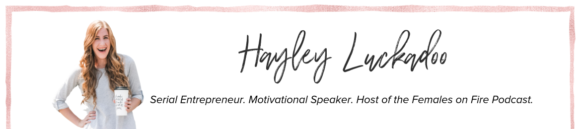 Hayley Luckadoo's cover banner