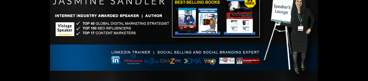 Jasmine Sandler's cover banner