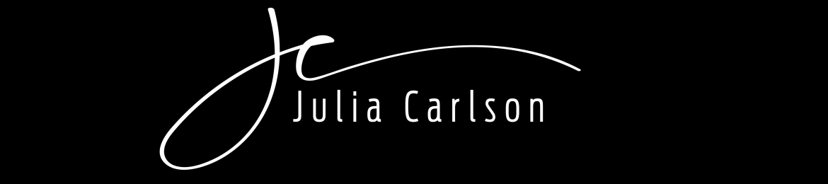 Julia Carlson's cover banner