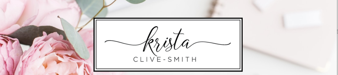 Krista Clive-Smith's cover banner