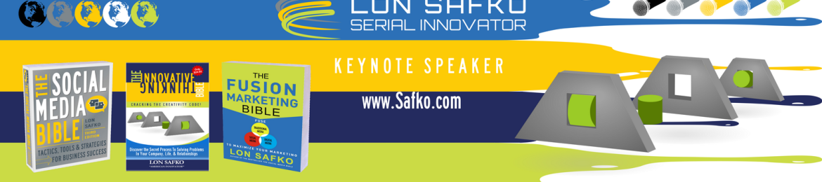 Lon Safko's cover banner