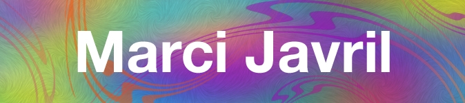 Marci Javril's cover banner