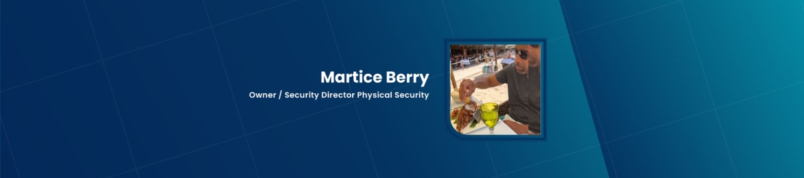 Martice Berry's cover banner