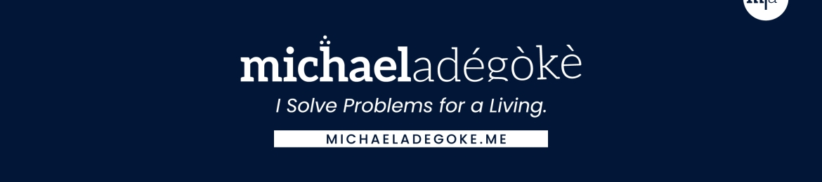 Michael Adegoke's cover banner