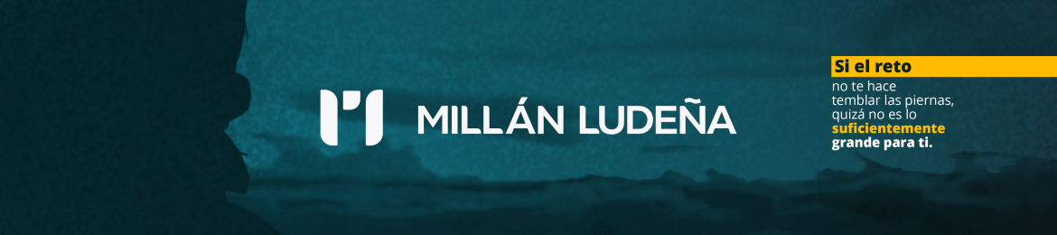 Millán Ludeña's cover banner