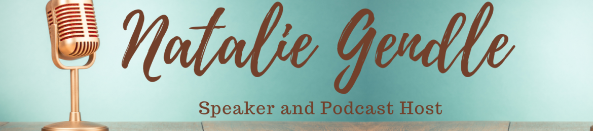 Natalie Gendle's cover banner