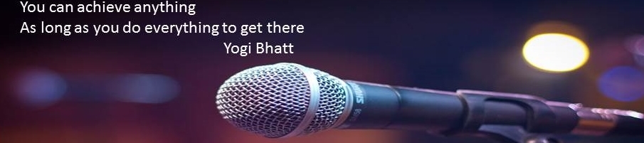 Yogi Bhatt's cover banner