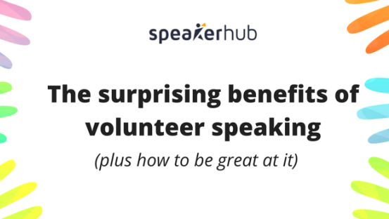 Becoming a volunteering speaker