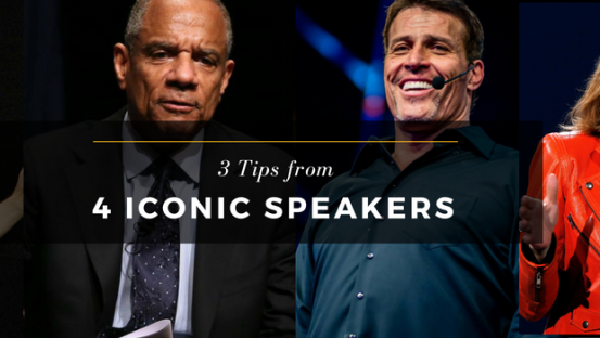 Tips from iconic speakers that will teach you about giving great talks