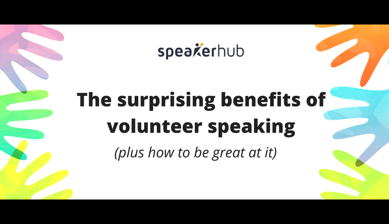Becoming a volunteering speaker