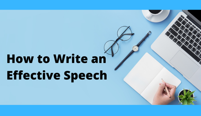 what is not considered important when writing a speech