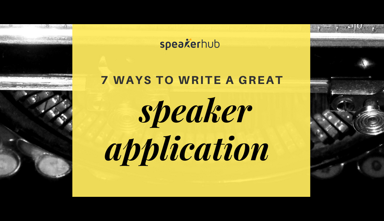 7 ways to write a great speaker application