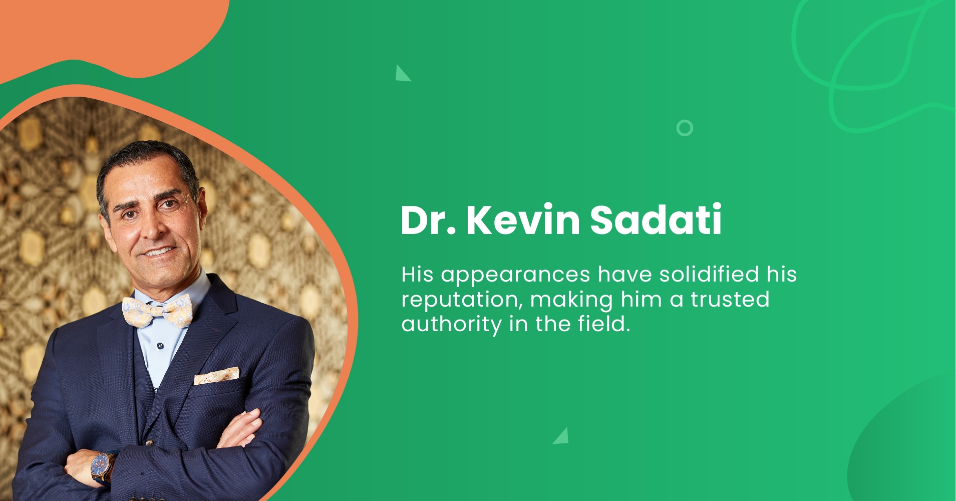 Dr. Kevin Sadati | SpeakerHub