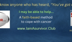 A Faith-based method to coping with cancer