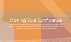 Owning Your Confidence