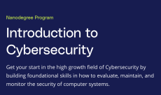 Udacity's Introduction to Cybersecurity Nano-degree