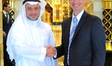 Scott will SALAMA CEO Dr. Saleh J. Malaikah, Jeddah, Saudi Arabia