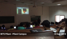 Workshop at BITS Pilani