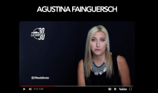Agustina Fainguersch at Boston Latino 30 Under 30 Awards