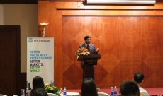 Sameer speaks at CFA Society Vietnam