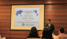 Sameer speaks at CFA India