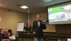 Speaking at an event in Southern MD for power company executives