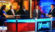  Fox news Channel discussing the MLK legacy