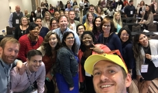 Selfie after leading a three-hour live-streaming workshop at the Social Shake-Up Show 2018 in Atlanta