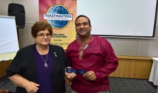 Best Speaker Award - Toastmasters International 