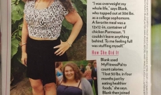 Bri in People Magazine's "Half Their Size Issue"
