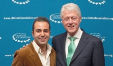 Sam Rad and Bill Clinton