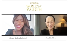 2021 L’Oréal Paris Woman of Worth Honouree Presentation with Dame Helen Mirren 